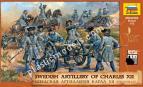 1/72 Zvezda 8066 Swedish artillery of charles XII