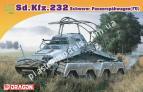 1/72 Dragon 7429 Sd.Kfz.232 Schwerer Panzerspahwagen (FU)