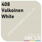 ARCUS 408 фарба біла Valkoinen