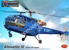 1/72 Kovozavody Prostejov 0278 Alouette III over Europe