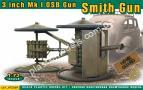 1/72 ACE 72569 3-inch 76.2 mm Mk.I OSB smooth-bore Smith gun