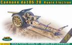 1/72 ACE 72594 Cannone da 105/28 Ruote Electron Wheels