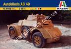 1/35 Italeri 6482 Autoblinda AB 40