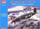 1/48 ICM 48122 Mustang P-51B WWII American Fighter