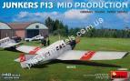 Junkers F13. Mid Prod. German, Polish, Swiss Service 1/48 MiniArt 48005