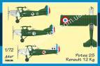 1/72 Frrom Azur 0053 Potez 25 Renault 12 Kg