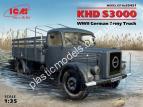 1/35 ICM 35451 KHD S3000, WWII German Army Truck