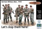 1/35 Master Box 35162 German Military Men, 1945 Let's stop them here!