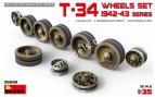 1/35 MiniArt 35239 T-34 Wheels set 1942-43 series