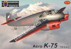 1/72 Kovozavody Prostejov 0429 Aero K-75 “Military”