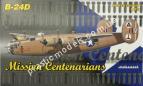 1/72 Eduard 2111 самолет B-24D Liberator mission Centenarians