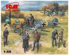1/48 ICM 48803 Bf-109F-2 с фигурками