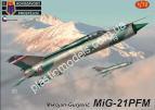 1/72 Kovozavody Prostejov 0410 Mikojan-Gurjevič MiG-21PFM