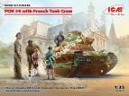 1/35 ICM 35338 FCM 36 with French Tank Crew