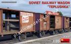 1/35 MiniArt 35300 Soviet railway wagon 