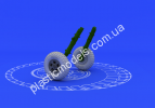 1/48 Eduard 648098 Spitfire wheels - 5 spoke