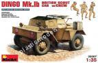 1/35 Mini-Art 35067 DINGO Mk.1b BRITISH SCOUT CAR w/CREW