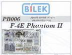 1/72 Bilek Pb 006 F-4E Phantom Photo etched