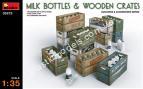 1/35 MiniArt 35573 Milk Bottles & Wooden Crates