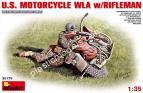 1/35 MiniArt 35179 US Motorcycle WLA w/Rifleman