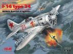1/48 ICM 48097 I-16 type 24, WWII Soviet Fighter