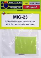 1/72 KPEX 0009 Mig-23 masky
