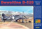 1/72 RS models 92091 Dewoitine D-520 Bulgaria