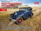 1/24 ICM 24050 Model A Standard Phaeton Soft Top (1930s) American Passenger Car