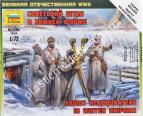 1/72 Zvezda 6231 Soviet Headquarters in winter uniform