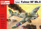 1/72 AZ model 7567 Fairey Fulmar NF Mk. II (ex Vista), PUR, etch