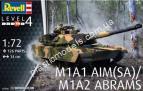 1/72 Revell 03346 M1A1 AIM (SA) / M1A2 Abrams