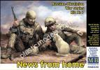 1/35 Master Box 35230 Russian-Ukrainian War series kit № 7. News from home