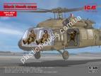 1/48 ICM 48130 Black Hawk Crew