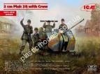 1/35 ICM 35718 2cm Flak 38 with Crew