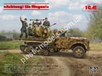 1/35 ICM 35407 Achtung! Sie fliegen! Sd.Kfz.3b with 2 cm Flak and Crew