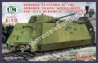 1/72 Ummt 691 Armored platform of the armored trains 