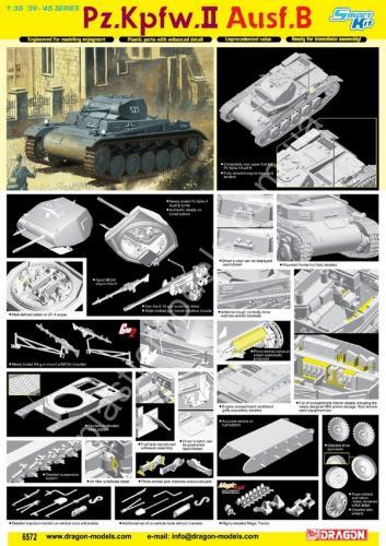 1/35 Dragon 6572 Pz.Kpfw.II Ausf.B