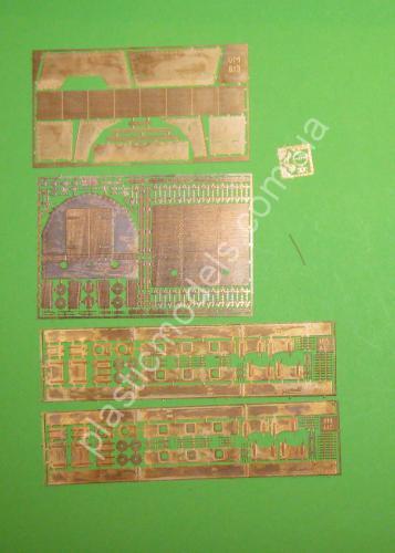 1/72 UMmt 613 Armoured train 0f type OB-3 1 of the 23rd battalion.