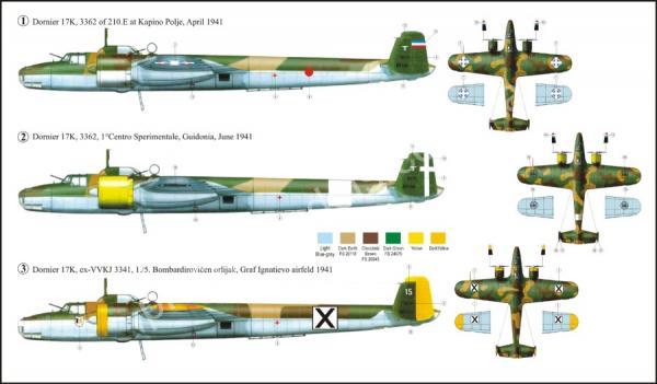 1/72 RS models 92030 Dornier Do 17 K