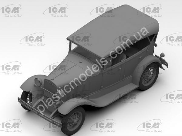 1/24 ICM 24050 Model A Standard Phaeton Soft Top (1930s) American Passenger Car