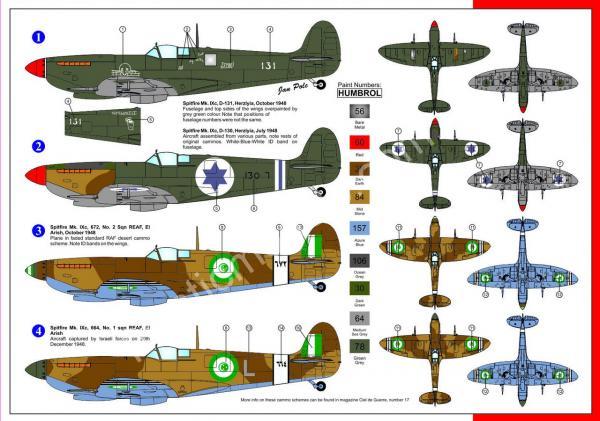 1/72 AZ model 7393 Supermarine Spitfire MK. IXC 