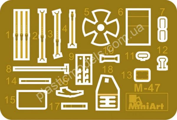 1/35 MiniArt 37022 Tank T-55A Late Mod. 1965 Interior Kit