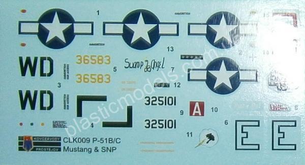 1/72 Kovozavody Prostejov 0009 P-51B/C Mustang “SNP 1944”