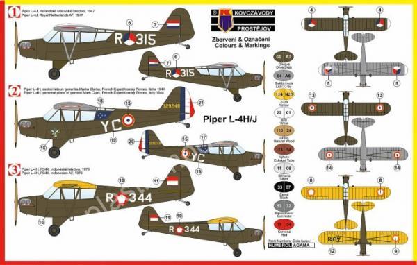 1/72 KPM 0043 Piper L-4H/J