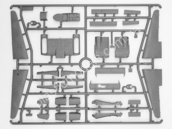 1/72 ICM 72290 Fw 189C/V6 German attack aircraft