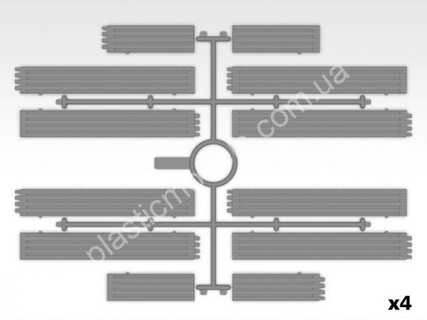1/35 ICM 53200 M8A1 US Landing Mat (210x336mm)