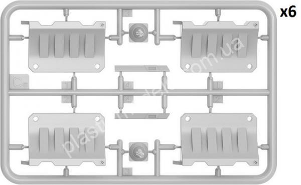 1/35 MiniArt 35634 Plastic Barrier Set