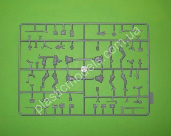 1/35 Master Box 35209 “Protective Circle”. Indian Wars series, XVIII century. Kit No. 1