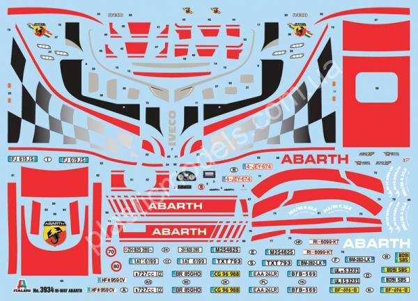 1/24 Italeri 3934 Iveco Hi-Way E5 Abarth