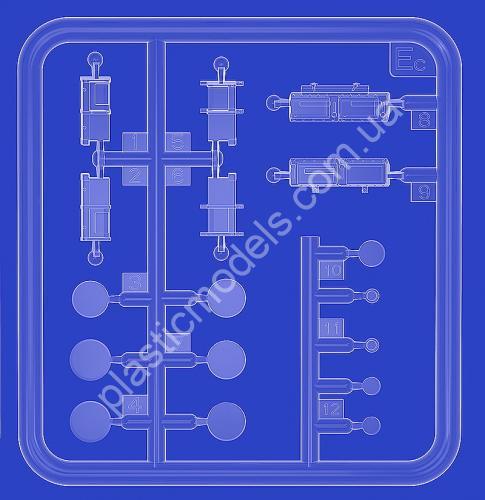 1/35 MiniArt 39019 Austin 1918 Pattern. Japanese Service. (Interior Kit)